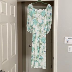 For Love & Lemons floral print dress